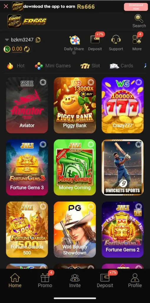 ER666 Game