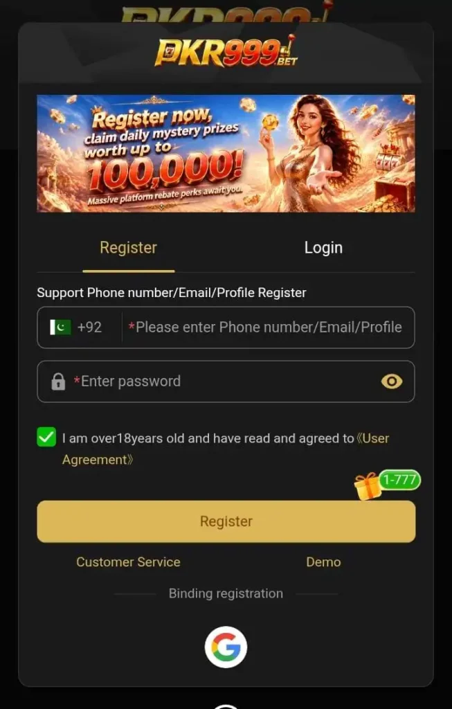PKR999 Game