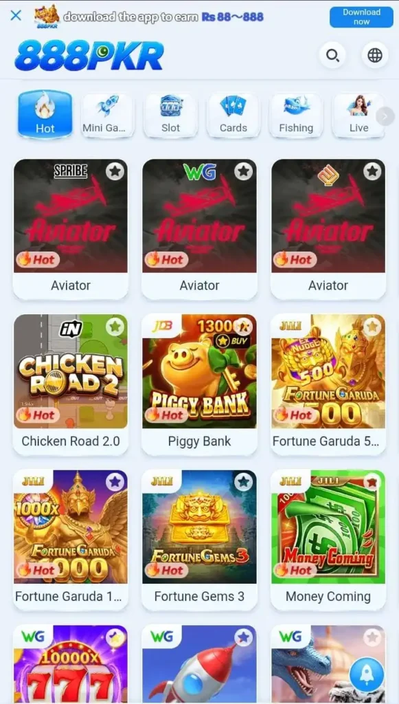 888PKR Game